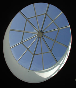 Custom Oval Skylight at Memorial Sloan Kettering