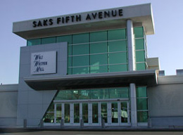 Saks Fifth Avenue Storefront at Walt Whitman Mall